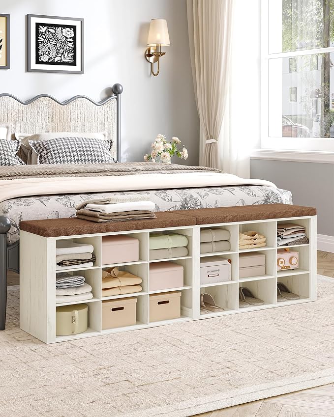 Hzuaneri Shoe Storage Bench - Image 8