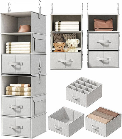 Vailando 6-Shelf Hanging Closet Organizer by Vailando
