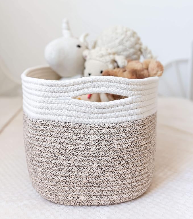 OrganiHaus Set of 3 Woven Storage Baskets - Image 7