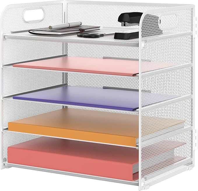 Supeasy 5 Trays Paper Organizer Letter Tray by SUPEASY