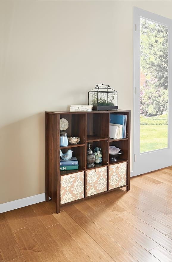 ClosetMaid 16057 Premium Adjustable 9-Cube Organizer, Dark Chestnut - Image 7