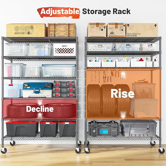 82" H X45 W X18 D Storage Shelves - Image 7