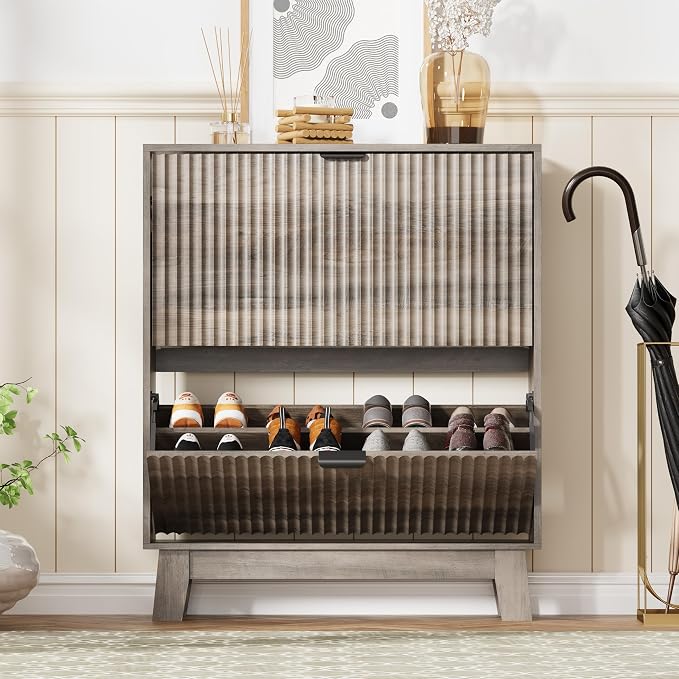 HUANLEGO Shoe Cabinet Storage for Entryway - Image 7