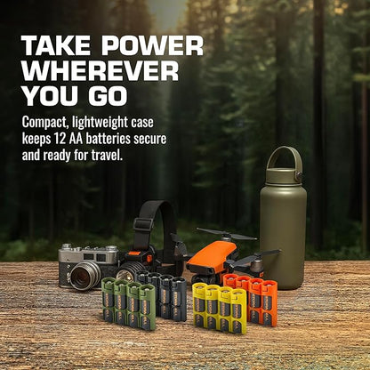 Storacell AA Battery Storage Caddy, Holds 4 Batteries - Image 8