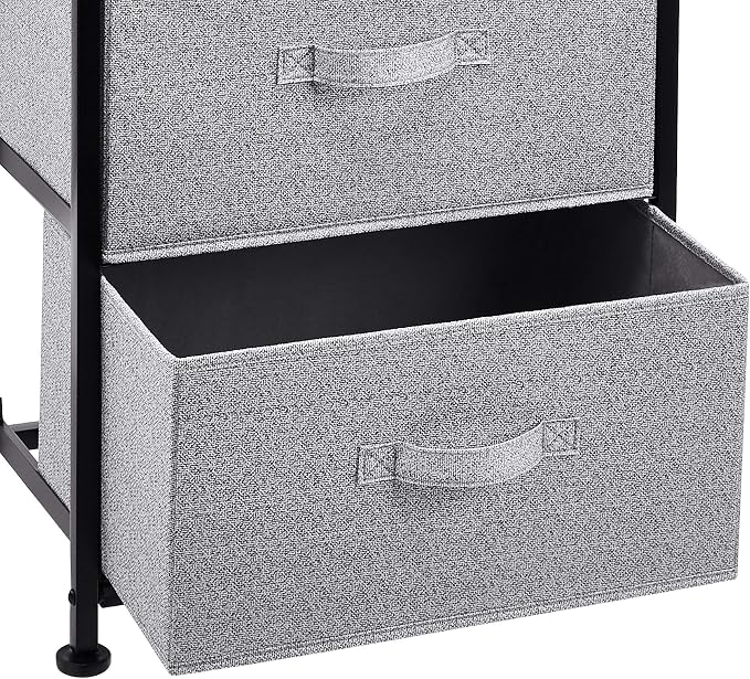 Amazon Basics Fabric 4-Drawer Storage Organizer Unit - Image 4