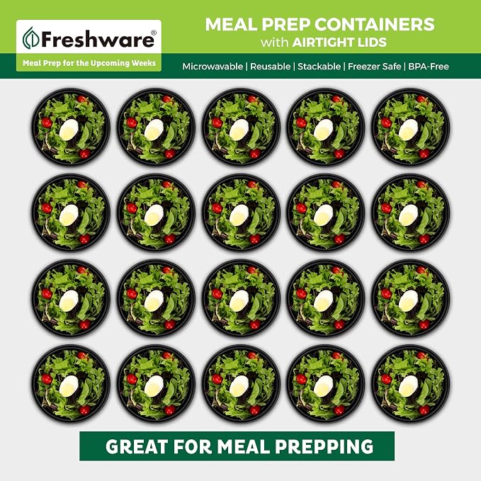 Freshware Meal Prep Containers - Image 3