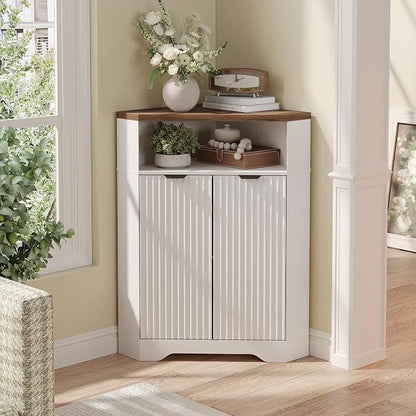 Vabches Corner Cabinet, Corner Bathroom Cabinet by Vabches