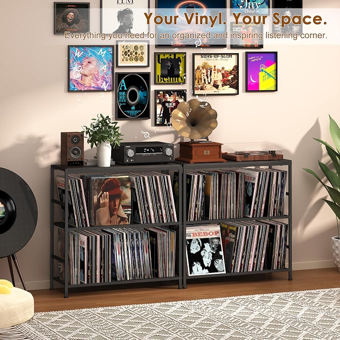 Sonyabecca 3-Tier Record Player Stand - Image 6