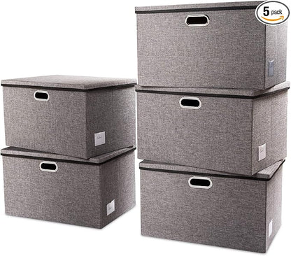 PRANDOM Extra Large Collapsible Storage Bins by Prandom