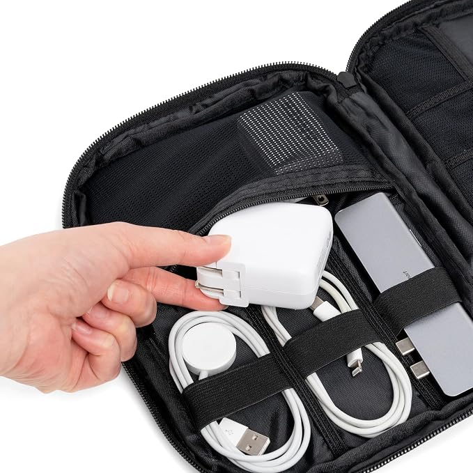 PAVILIA Travel Cord Organizer Case - Image 5