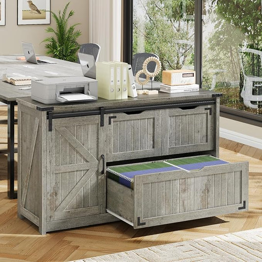 Halitaa 47.8” Farmhouse File Cabinet by Halitaa