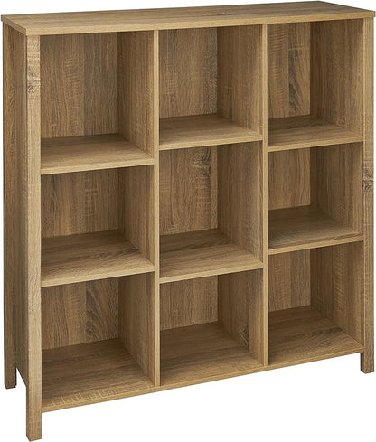 ClosetMaid 9-Cube Premium Adjustable Storage Organizer, Weathered Oak by Unknown