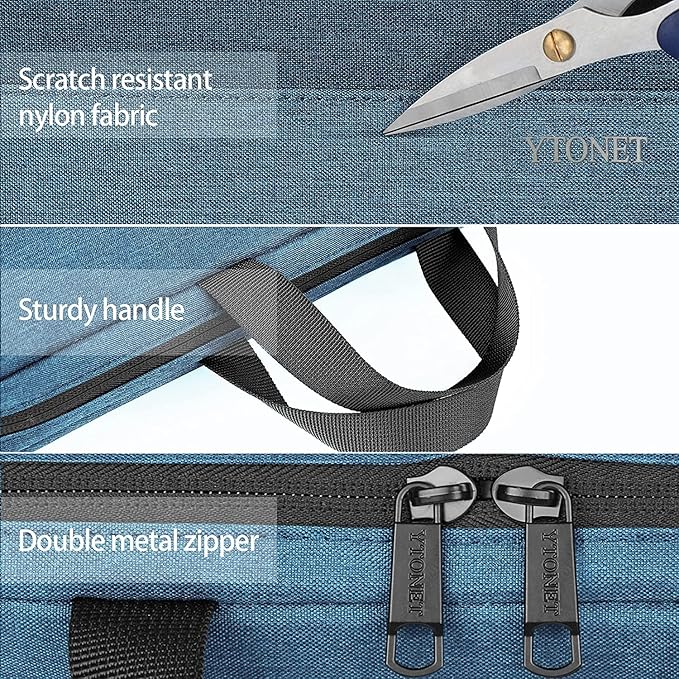 Ytonet 14 Inch Laptop Sleeve, Water Resistant TSA Laptop Case - Image 5