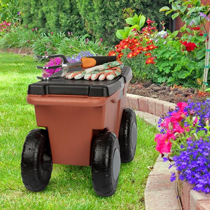 Pure Garden Rolling Garden Cart - Image 8
