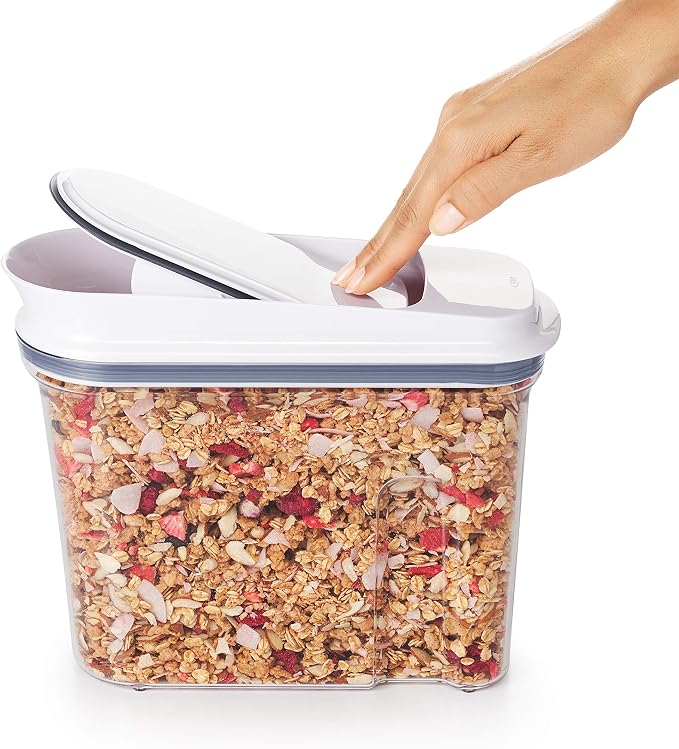 OXO Good Grips Airtight POP Small Cereal Dispenser, 2.5 Qt - Image 7