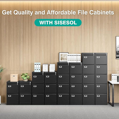 SISESOL 2 Drawer File Cabinet - Image 8