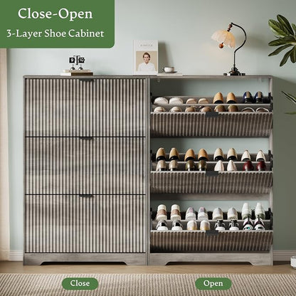 Xixini Shoe Storage Cabinet for Entryway - Image 7