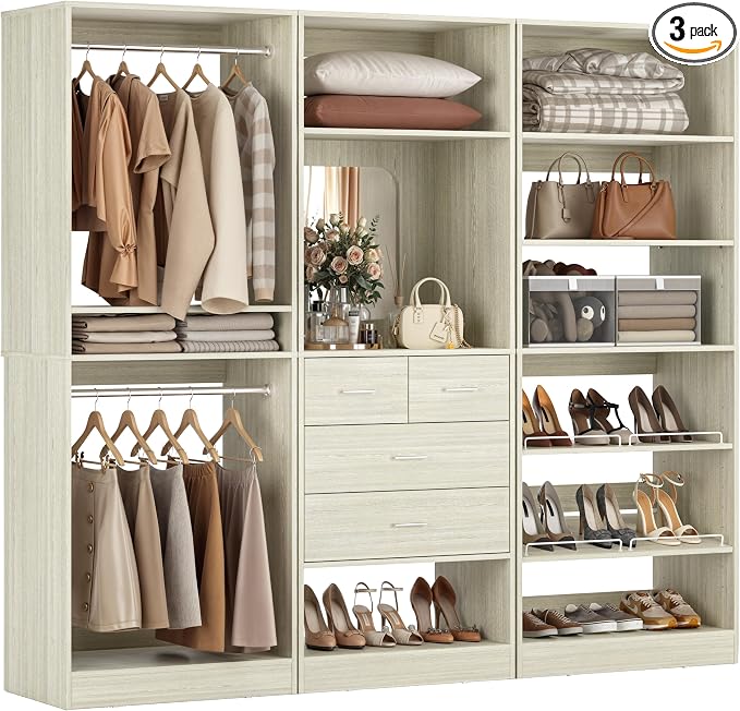 Unikito 75" Closet Organizer System by Unikito