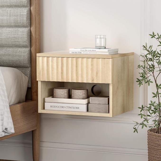 EYYTHUNG Floating Nightstand Set of 2 - Image 3