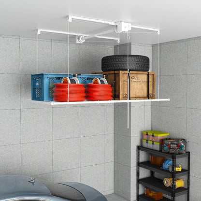 3x6FT Overhead Garage Storage Rack - Image 2