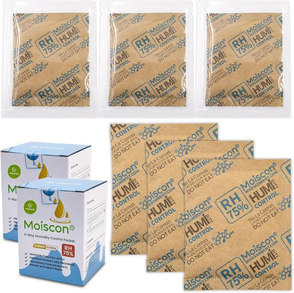 30 Pack 75% RH Size 8 Two-Way Humidity Control Packs by Wisesorb