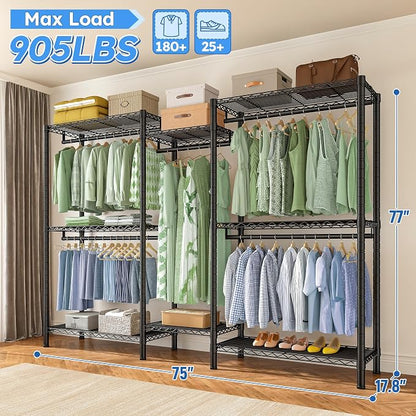 Raybee Clothes Rack Heavy Duty，Clothing Racks - Image 5