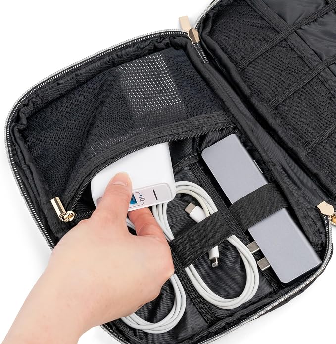 PAVILIA Travel Cord Organizer Case - Image 5