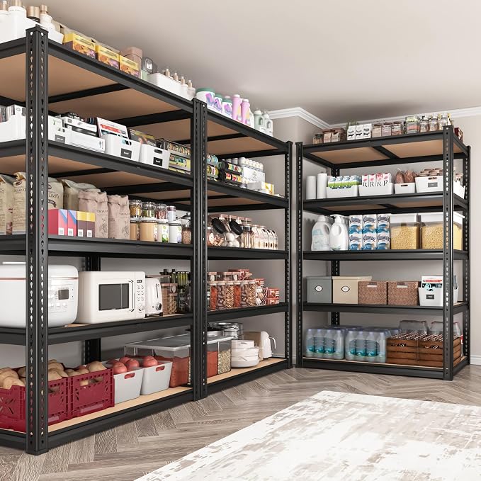 2050LBS Storage Shelves Heavy Duty 5 Tier Garage Storage Shelving, Adjustable - Image 6