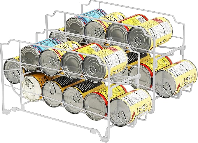 Simple Houseware Stackable Beverage Soda Can Dispenser Organizer Rack - Image 5