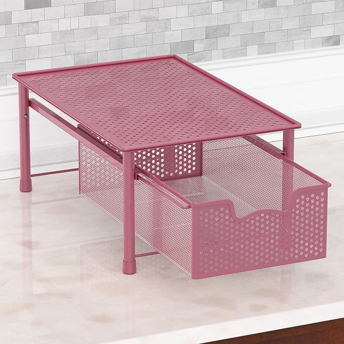 Simple Houseware Stackable Cabinet Basket Drawer Organizer - Image 7