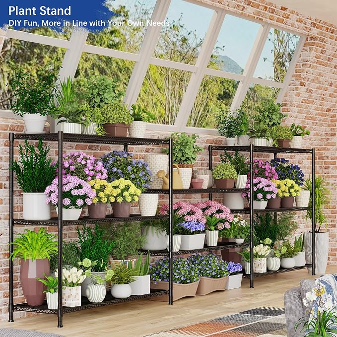 Heavy Duty Shelving, 72.2" H Garage Shelving Unit - Image 6