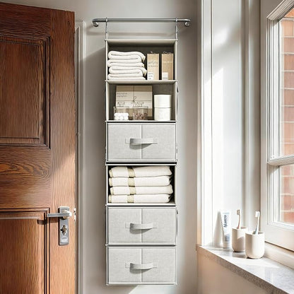 Vailando 6-Shelf Hanging Closet Organizer - Image 8