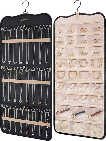 BAGSMART Hanging Jewelry Organizer Storage by BAGSMART