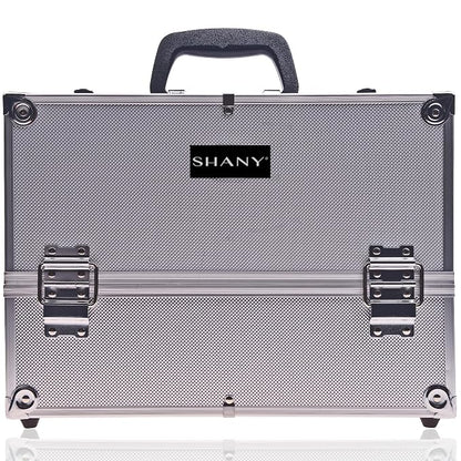 SHANY Essential Pro Makeup Train Case Cosmetic Box Portable Makeup Case - Image 2