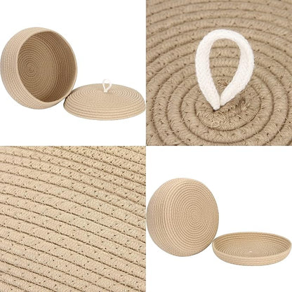 Sea Team Round Cotton Rope Storage Basket - Image 5