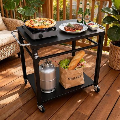 Endark Rolling Dining Table - Image 7