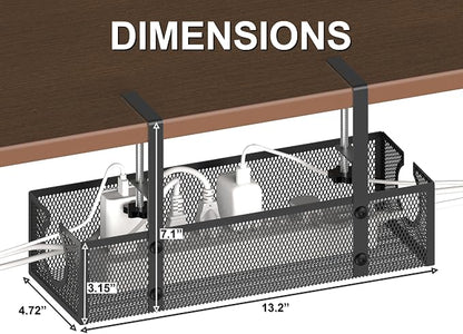 Under Desk Cable Management Tray - Image 5