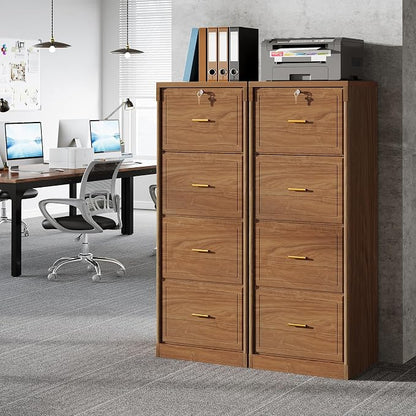 Tribesigns 4-Drawer File Cabinet by Unknown