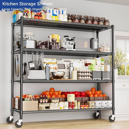 Heavy Duty Shelving, 76.2" H Garage Shelving Unit - Image 2