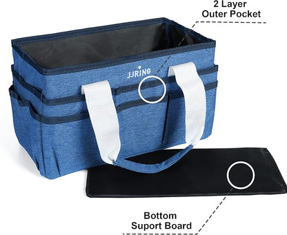 JJRING Craft Organizer Tote Bag, Art Storage Caddy - Image 3