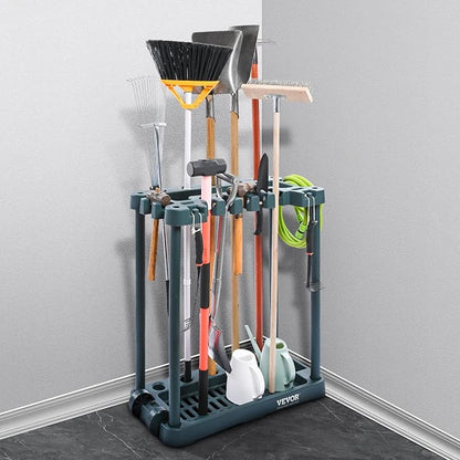 VEVOR Garden Tool Organizer, 10 Slots, Yard Tool Tower Rack - Image 8