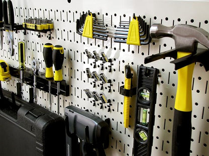 Wall Control Pegboard Rack Horizontal Metal Pegboard Garage Tool Storage Pack - Image 5