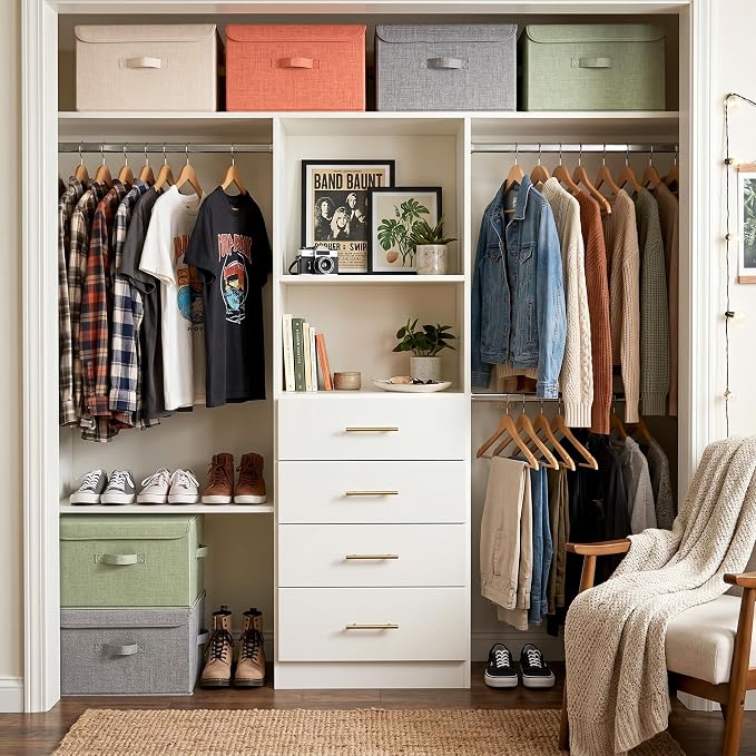 GRANNY SAYS Storage Bins with Lids, Decorative Storage Boxes, Shelf Baskets - Image 7