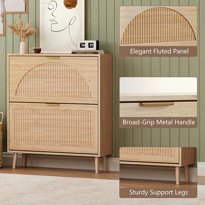 BORNOON Shoe Cabinet for Entryway - Image 5