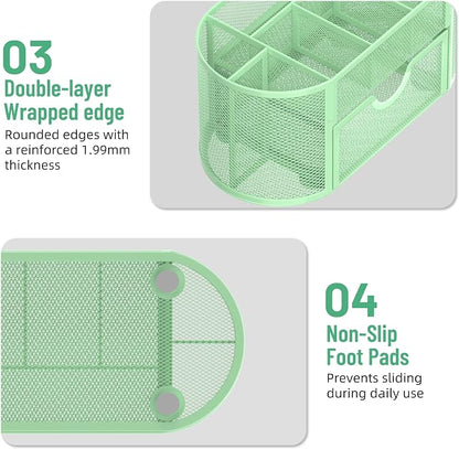 SUPEASY Mesh Desk Organizer, Desk Accessories & Workspace Organizers - Image 6