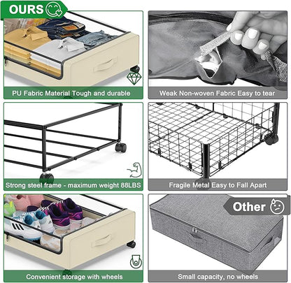 Beborxue Under Bed Storage - Image 2