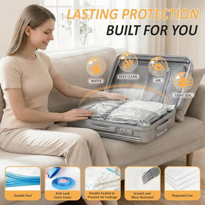 Cozy Essential Travel Vacuum Storage Bags - Image 6