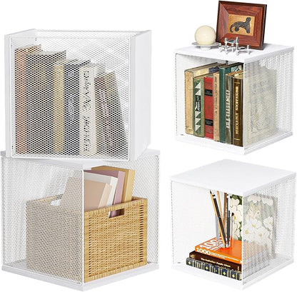 Dmevkic 2 Cube Organizer Bookshelves DIY Variable Stackable Cube Storage by Dmevkic