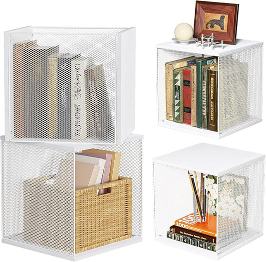 Dmevkic 2 Cube Organizer Bookshelves DIY Variable Stackable Cube Storage by Dmevkic