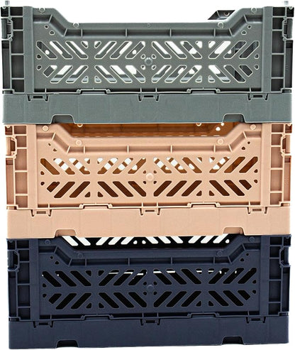 Collapsible Storage Box, Foldable Crate Organizer Bin - Image 2